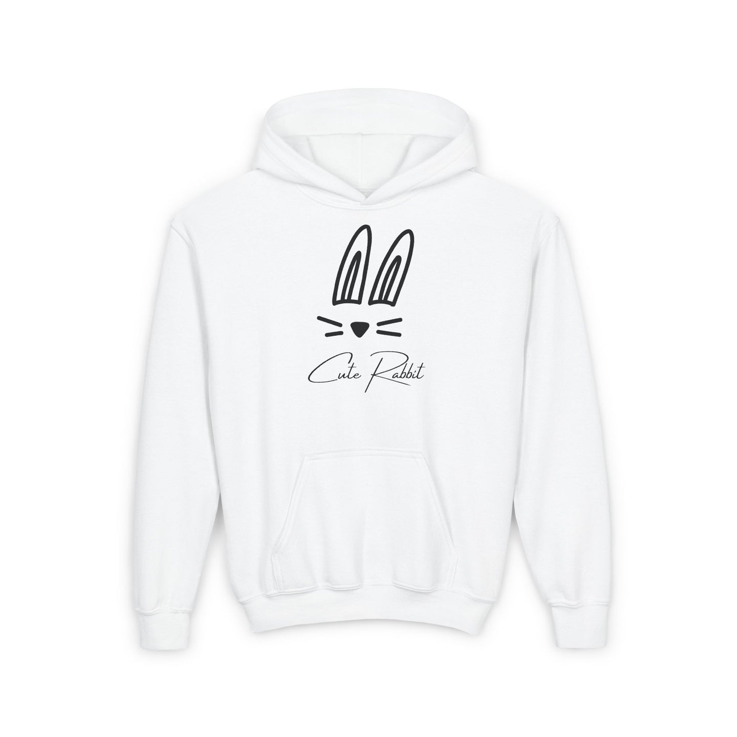 Cute Rabbit Kids Hooded Sweatshirt